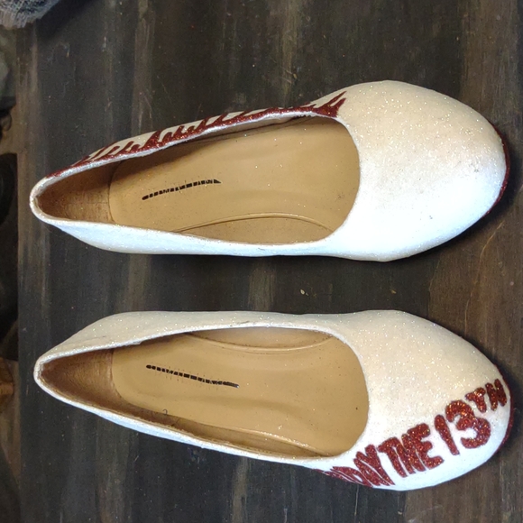 Friday the 13th themed shoes - Picture 2 of 7